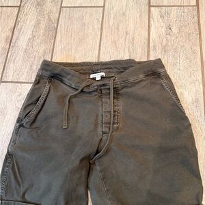 James Perse Shorts 1 Olive Drawstring
